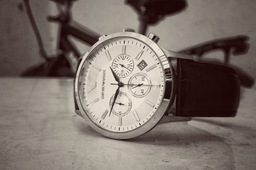 Herzscheibe: Nullstellung im Chronographen